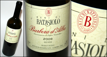 Beni di Batasiolo Barbera