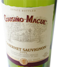 Cousiño Macul Cabernet Sauvignon