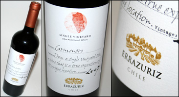 Errazuriz Single Vineyard Carmenere