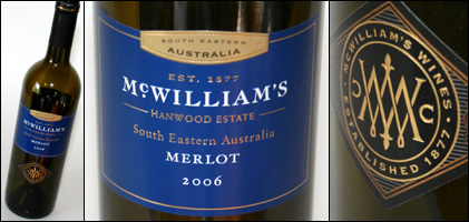 McWilliam's Hanwood Estate Merlot