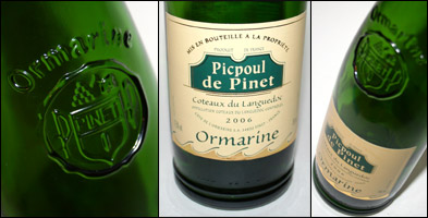 Ormarine Picpoul de Pinet