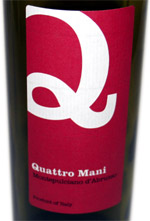 Quattro Mani Montepulciano d Abruzzo
