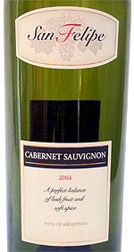 San Felipe Cabernet Sauvignon