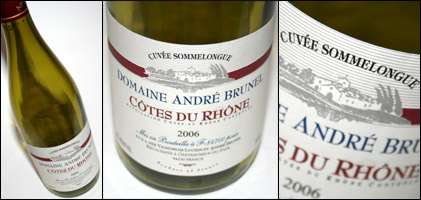 Andre Brunel Cuvee Sommelongue