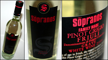 The Sopranos Pinot Grigio Friuli