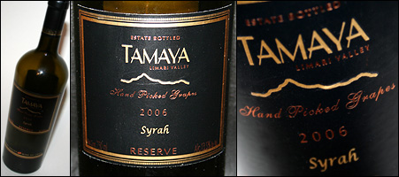 Casa Tamaya Syrah